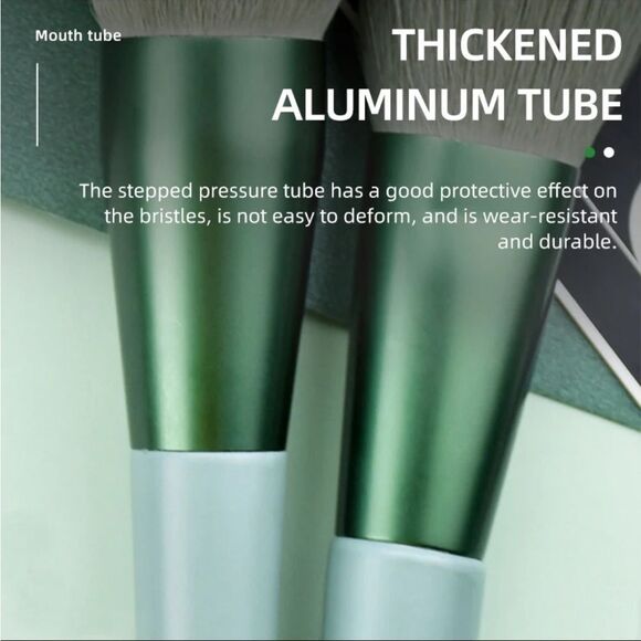 13 Piece Makeup Brush Set Utensils Applicators NWT - Picture 3 of 4